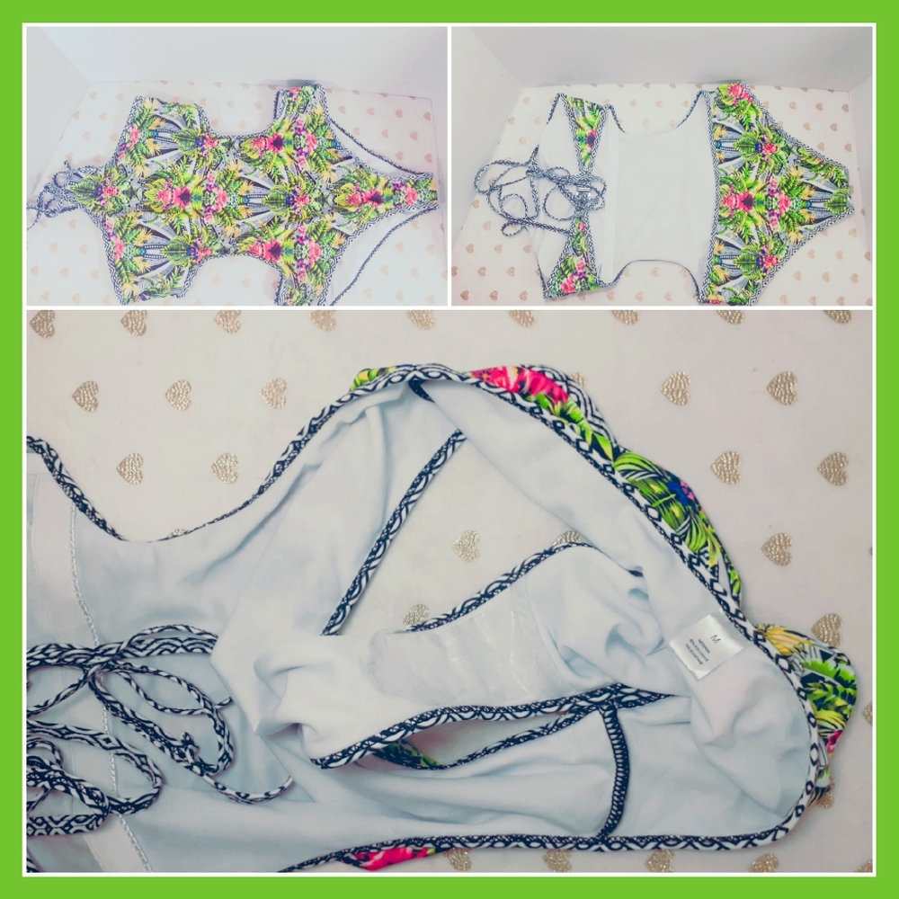 🎉2xHP🎉 *NWOT* Jungle Print Swimsuit - Picture 3 of 4